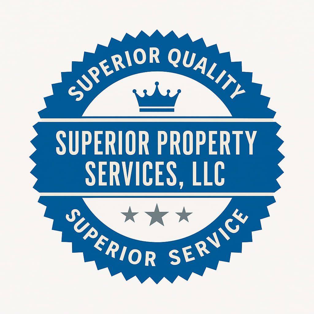 Blue badge logo for Superior Property Services, LLC.